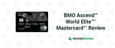 BMO Ascend World Elite Mastercard Review 2024.